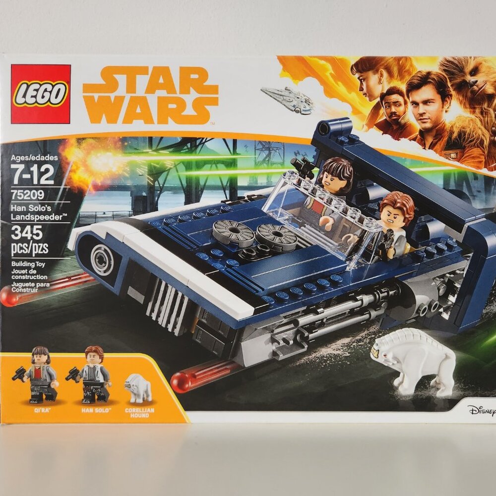NIB LEGO 75209 Star Wars Han Solo's Landspeeder 345pcs FACTORY SEALED RETIRED